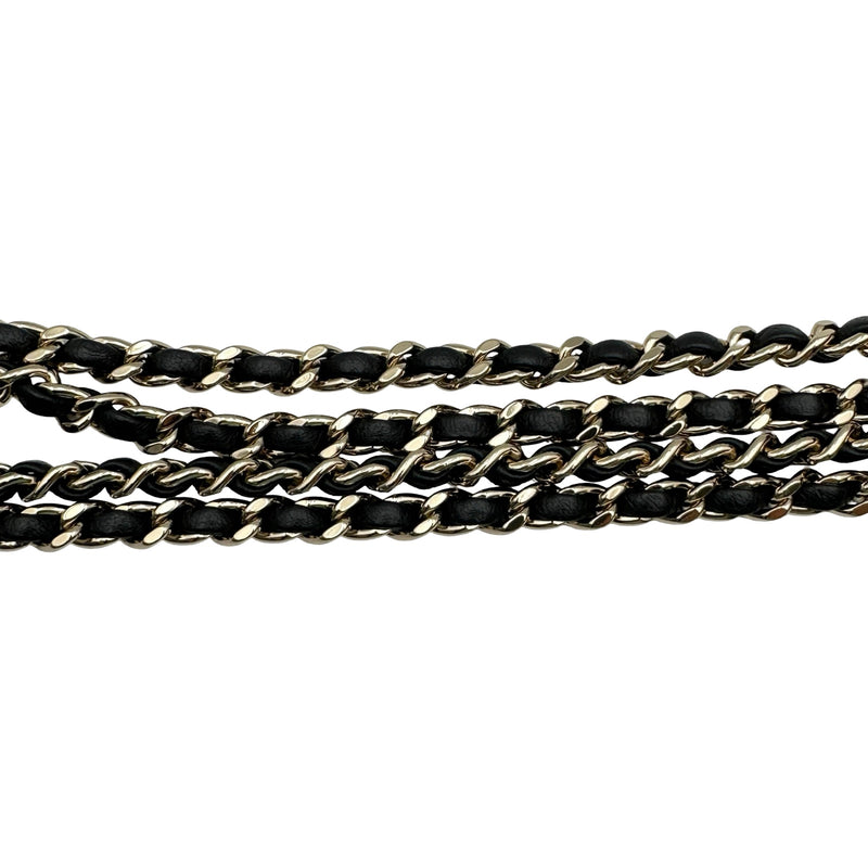 シャネル CHANEL マトラッセ ボックスバッグ AS5168 ブラック ゴールド