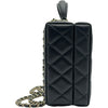 シャネル CHANEL マトラッセ ボックスバッグ AS5168 ブラック ゴールド金具 ラムスキン レディース ショルダーバッグ
