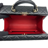 シャネル CHANEL マトラッセ ボックスバッグ AS5168 ブラック ゴールド金具 ラムスキン レディース ショルダーバッグ