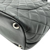 シャネル CHANEL カンボンライン トートラージ A25169 10番台 ブラック カーフスキン レディース トートバッグ