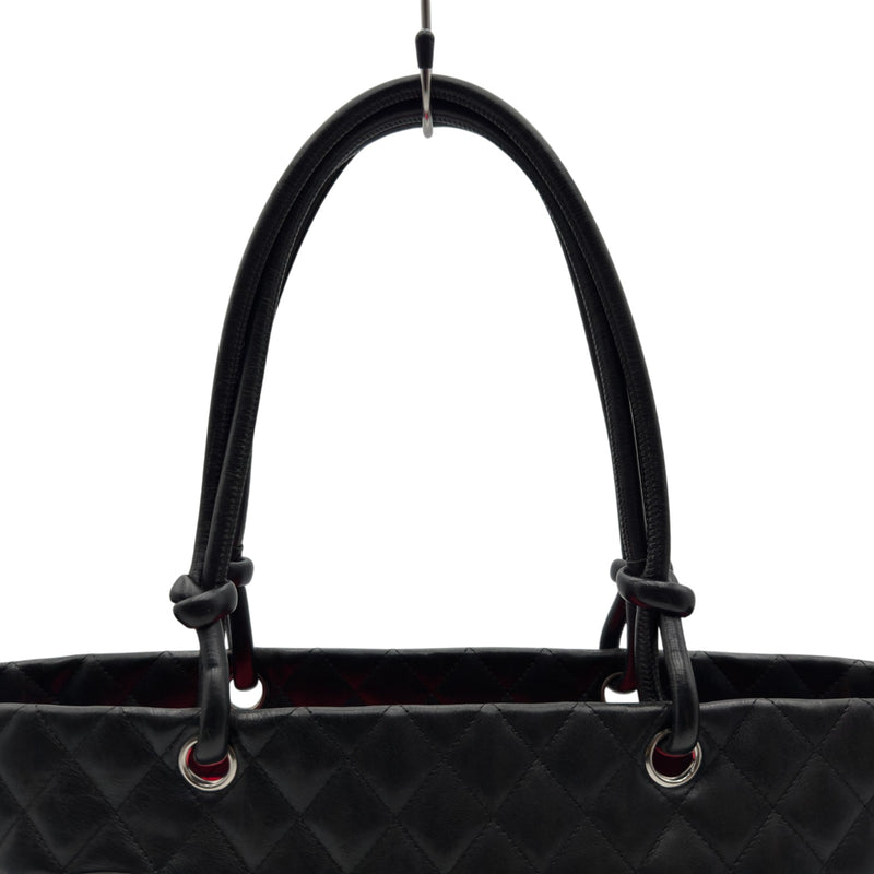 シャネル CHANEL カンボンライン トートラージ A25169 10番台 ブラック