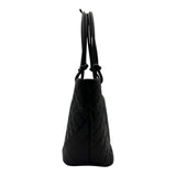 シャネル CHANEL カンボンライン トートラージ A25169 10番台 ブラック カーフスキン レディース トートバッグ