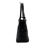 シャネル CHANEL カンボンライン トートラージ A25169 10番台 ブラック カーフスキン レディース トートバッグ