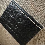 グッチ GUCCI インターロッキングG ショルダーバッグ 510304 ブラック レザー レディース ショルダーバッグ
