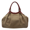 グッチ GUCCI スーキーディアマンテ トートバッグ 211944 ベージュ キャンバス/レザー レディース トートバッグ