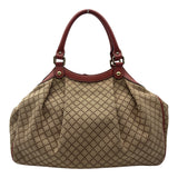 グッチ GUCCI スーキーディアマンテ トートバッグ 211944 ベージュ キャンバス/レザー レディース トートバッグ