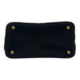 プラダ PRADA カナパミニ 1BG439 ブラック キャンバス レディース トートバッグ
