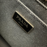 プラダ PRADA カナパミニ 1BG439 ブラック キャンバス レディース トートバッグ