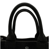 プラダ PRADA カナパミニ 1BG439 ブラック キャンバス レディース トートバッグ