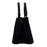 プラダ PRADA カナパミニ 1BG439 ブラック キャンバス レディース トートバッグ
