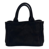 プラダ PRADA カナパミニ 1BG439 ブラック キャンバス レディース トートバッグ