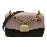 マイケルコース KORS MICHAEL KORS リタ スモールクロスボディバッグ 35HOGXPCIV ブラウン/ピンク PVC/レザー レディース ショルダーバッグ