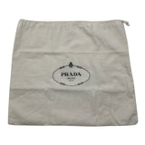 プラダ PRADA ロゴショルダーバッグ BT0537 ベージュ キャンバス/レザー レディース ショルダーバッグ