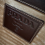 プラダ PRADA ロゴショルダーバッグ BT0537 ベージュ キャンバス/レザー レディース ショルダーバッグ