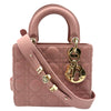 クリスチャン・ディオール Christian Dior Lady Dior My ABCDior バッグ スモール M05380CAL ピンク カナージュラム レディース ハンドバッグ