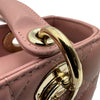 クリスチャン・ディオール Christian Dior Lady Dior My ABCDior バッグ スモール M05380CAL ピンク カナージュラム レディース ハンドバッグ