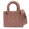 クリスチャン・ディオール Christian Dior Lady Dior My ABCDior バッグ スモール M05380CAL ピンク カナージュラム レディース ハンドバッグ