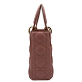 クリスチャン・ディオール Christian Dior Lady Dior My ABCDior バッグ スモール M05380CAL ピンク カナージュラム レディース ハンドバッグ