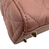 クリスチャン・ディオール Christian Dior Lady Dior My ABCDior バッグ スモール M05380CAL ピンク カナージュラム レディース ハンドバッグ