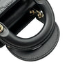 クリスチャン・ディオール Christian Dior レディディオール マイクロショルダーバッグ S08560NGE ブラック シルバー金具 ラムスキン レディース ショルダーバッグ