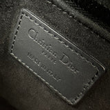 クリスチャン・ディオール Christian Dior レディディオール ミディアム M0565SLOI ブラック カナージュマットカーフ レディース ハンドバッグ