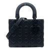 クリスチャン・ディオール Christian Dior レディディオール ミディアム M0565SLOI ブラック カナージュマットカーフ レディース ハンドバッグ