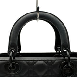 クリスチャン・ディオール Christian Dior レディディオール ミディアム M0565SLOI ブラック カナージュマットカーフ レディース ハンドバッグ