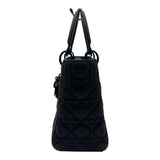 クリスチャン・ディオール Christian Dior レディディオール ミディアム M0565SLOI ブラック カナージュマットカーフ レディース ハンドバッグ