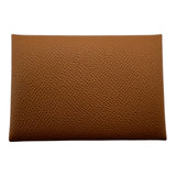 エルメス HERMES カルヴィデュオ W刻 ゴールド エプソン レディース カードケース