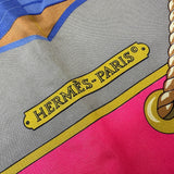 エルメス HERMES カレ90 GRAND LARGUE マルチカラー シルク レディース スカーフ