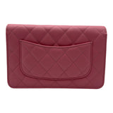 シャネル CHANEL マトラッセ チェーンウォレット AP0250 ピンク ゴールド金具 ラムスキン レディース ショルダーバッグ