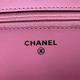 シャネル CHANEL マトラッセ チェーンウォレット AP0250 ピンク ゴールド金具 ラムスキン レディース ショルダーバッグ