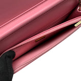 シャネル CHANEL マトラッセ チェーンウォレット AP0250 ピンク ゴールド金具 ラムスキン レディース ショルダーバッグ