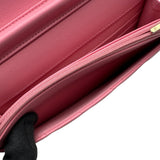シャネル CHANEL マトラッセ チェーンウォレット AP0250 ピンク ゴールド金具 ラムスキン レディース ショルダーバッグ