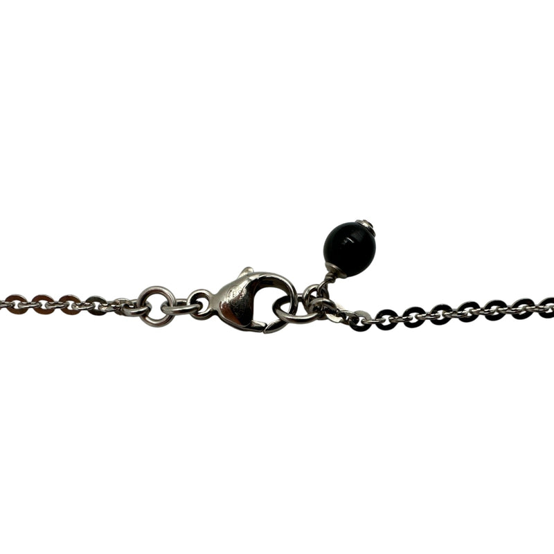 シャネル CHANEL ココマーク ネックレス シルバー メタル/ストラス