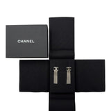 シャネル CHANEL ココマーク フリンジチェーンピアス シルバー メタル アクセサリー