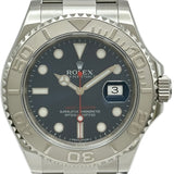 ロレックス ROLEX ヨットマスター40 116622 ブルー プラチナ/ステンレススチール 自動巻き メンズ 腕時計