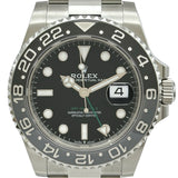 ロレックス ROLEX GMTマスター2 126710GRNR ブラック ステンレススチール 自動巻き メンズ 腕時計