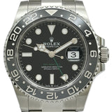 ロレックス ROLEX GMTマスター2 126710GRNR ブラック ステンレススチール 自動巻き メンズ 腕時計