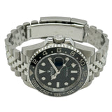 ロレックス ROLEX GMTマスター2 126710GRNR ブラック ステンレススチール 自動巻き メンズ 腕時計