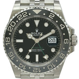 ロレックス ROLEX GMTマスター2 126710GRNR ブラック ステンレススチール 自動巻き メンズ 腕時計