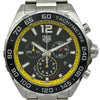 タグ・ホイヤー TAG HEUER フォーミュラ1 クロノグラフ CAZ101AC ブラック ステンレススチール クオーツ メンズ 腕時計