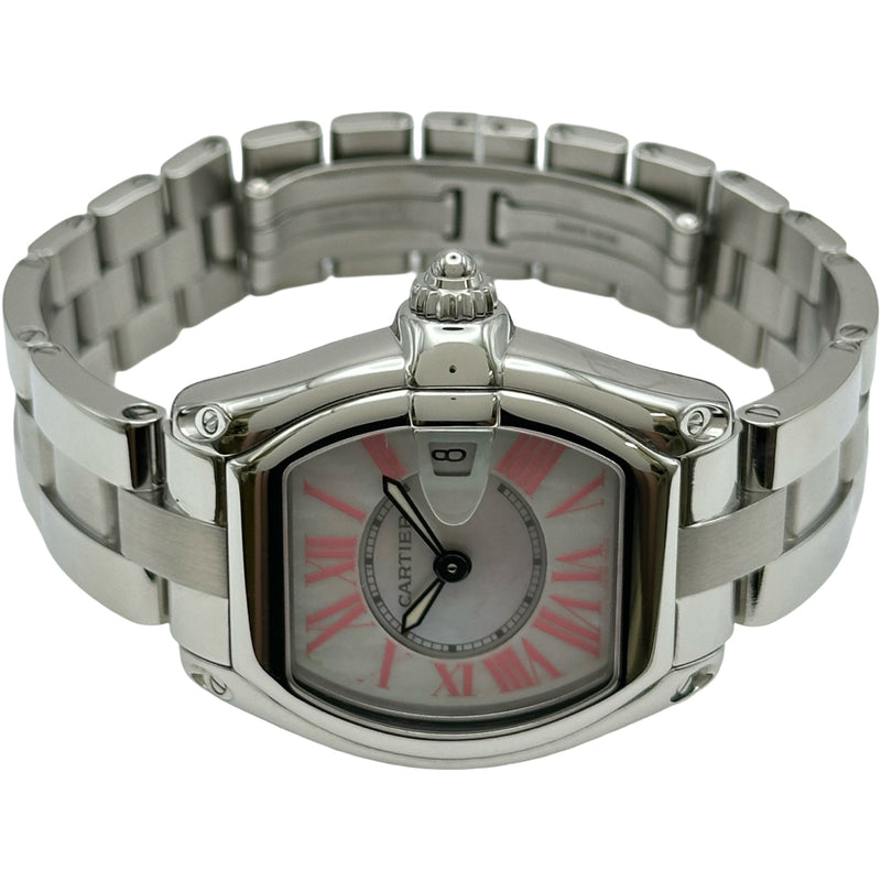カルティエ Cartier ロードスター SM レディース腕時計 カルティエ Cartier ロードスター SM W6206006 ホワイトシェル