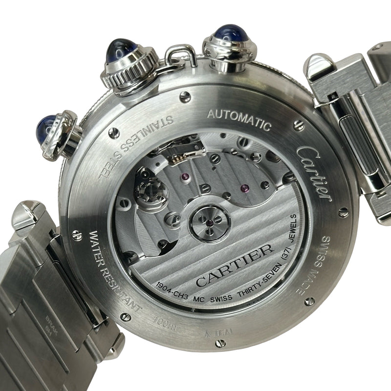 カルティエ Cartier パシャドゥカルティエクロノグラフ WSPA0018