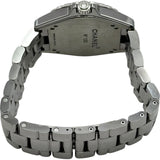 シャネル CHANEL J12 クロノマティック 41MM H3155 ブラック ホワイトゴールド/チタンセラミック 自動巻き メンズ 腕時計
