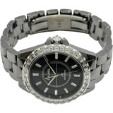 シャネル CHANEL J12 クロノマティック 41MM H3155 ブラック ホワイトゴールド/チタンセラミック 自動巻き メンズ 腕時計