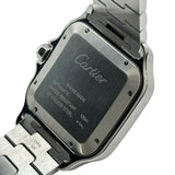 カルティエ Cartier サントス ドゥ カルティエ デュアルタイム LM WSSA0076 グレー ステンレススチール 自動巻き メンズ 腕時計
