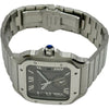 カルティエ Cartier サントス ドゥ カルティエ デュアルタイム LM WSSA0076 グレー ステンレススチール 自動巻き メンズ 腕時計