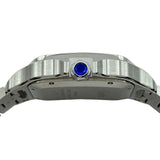 カルティエ Cartier サントス ドゥ カルティエ デュアルタイム LM WSSA0076 グレー ステンレススチール 自動巻き メンズ 腕時計