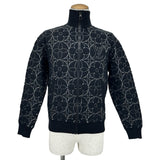 ルイ・ヴィトン LOUIS VUITTON ジップスルーモノグラムフラワーブルゾン HKY07W ブラック コットン メンズ ブルゾン
